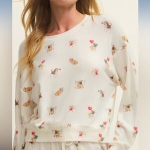 Z Supply Pup Print top.